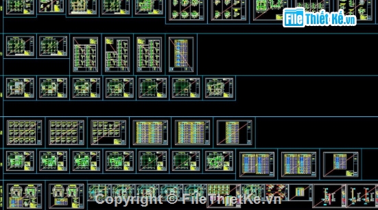 Biệt thự tân cổ điển,biệt thự 3 tầng,file cad biệt thự 3 tầng,cad biệt thự 3 tầng