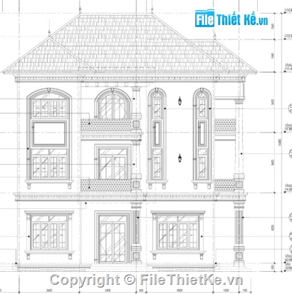 biệt thự 3 tầng,file cad biệt thự 3 tầng,biệt thự 3 tầng file cad,cad biệt thự 3 tầng