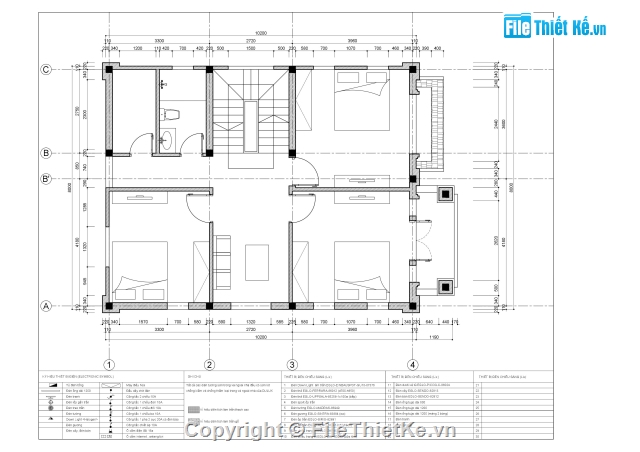 Biệt thự 3 tầng,Biệt thự 3 tầng 8x10.2m,Bản vẽ biệt thự 3 tầng,biệt thự 3 tầng kèm phối cảnh,biệt thự 3 tầng 80m2