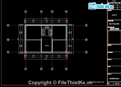 biệt thự 3 tầng,cad biệt thự 3 tầng,file cad biệt thự 3 tầng
