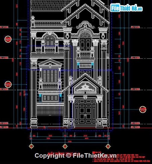 biệt thự 3 tầng,cad biệt thự 3 tầng,file cad biệt thự 3 tầng,biệt thự 3 tầng cad