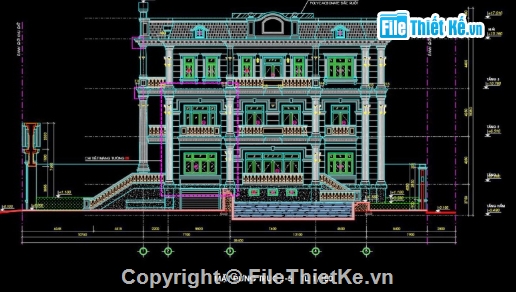 biệt thự 4 tầng,cad biệt thự 4 tầng,file cad biệt thự 4 tầng,biệt thự 4 tầng cad