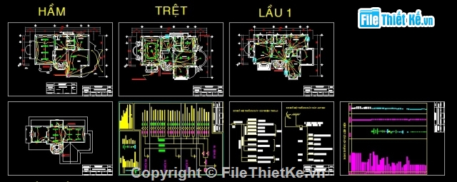 bản vẽ cad biệt thự 3 tầng 12x15m,bản vẽ thiết kế biệt thự 3 tầng 12x15m,biệt thự 12x15m 3 tầng phong cách cổ điển,bản vẽ biệt thự đẹp 3 tầng