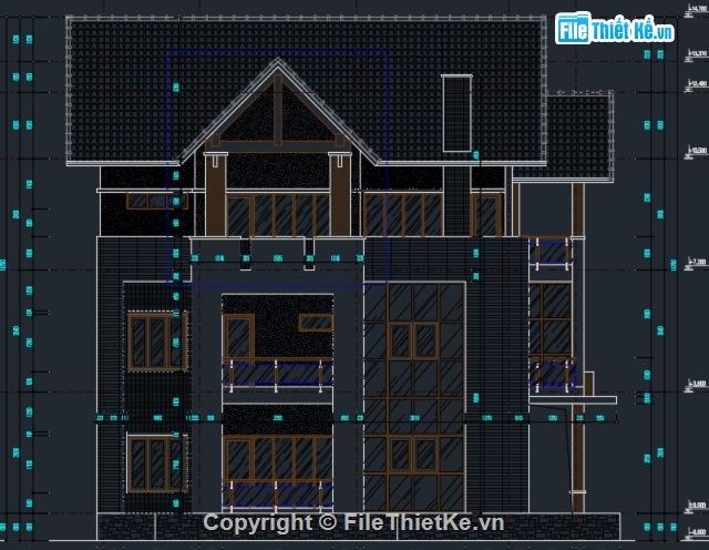 Biệt thự,biệt thự đẹp,Biệt thự 12x15m,biệt thự 3 tầng,biệt thự hiện đại