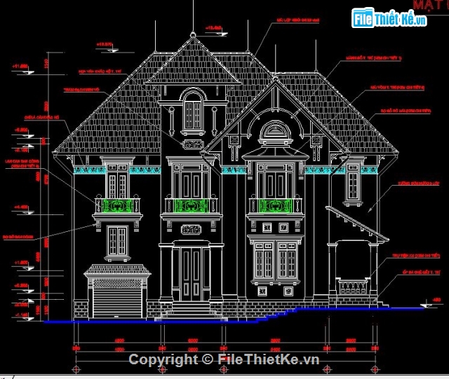 kiến trúc đẹp,Biệt thự 10.5x16.5m,mẫu biệt thự hiện đại,kiến trúc biệt thự đẹp,biệt thự 3 tầng