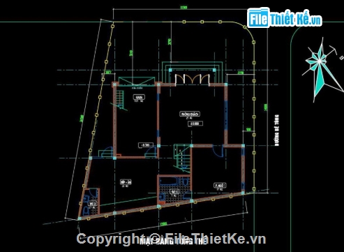 biệt thự 3 tầng,Biệt thự 3 tầng hiện đại,cad biệt thự 3 tầng