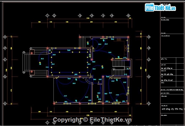 Biệt thự kích thước 11x13m,Biệt thự 3 tầng,biệt thự kiểu pháp