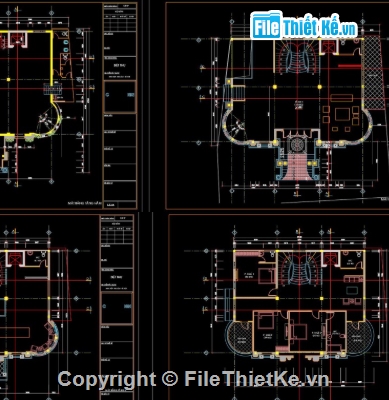 Biệt thự 4 tầng,lâu đài 4 tầng,biệt thự lâu đài 4 tầng