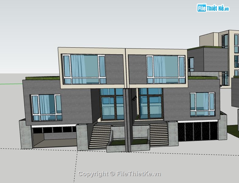 Biệt thự 3 tầng file sketchup,model su biệt thự 3 tầng,biệt thự 3 tầng file su,file su biệt thự 3 tầng,file sketchup biệt thự 3 tầng