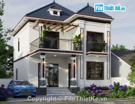 biệt thự 2 tầng,cad biệt thự 2 tầng,file cad biệt thự 2 tầng,biệt thự 2 tầng cad