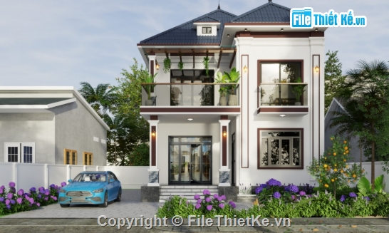 biệt thự 2 tầng,cad biệt thự 2 tầng,file cad biệt thự 2 tầng,biệt thự 2 tầng cad
