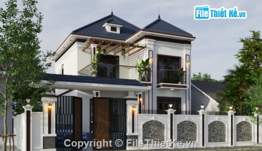 biệt thự 2 tầng,cad biệt thự 2 tầng,file cad biệt thự 2 tầng,biệt thự 2 tầng cad