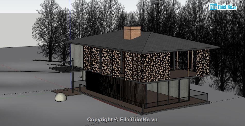 File sketchup biệt thự 2 tầng,Biệt thự 2 tầng model su,file sketchup biệt thự 2 tầng,biệt thự 2 tầng model sketchup