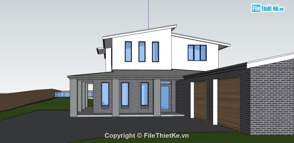 biệt thự nghỉ dưỡng  file su,sketchup biệt thự nghỉ dưỡng,model su biệt thự nghỉ dưỡng