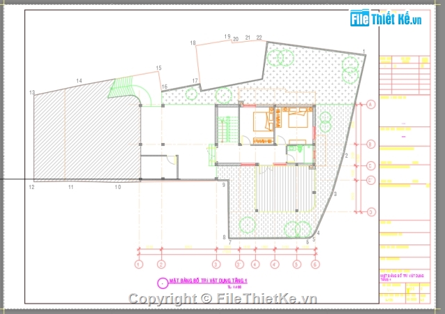 biệt thự 2 tầng,2 tầng 10.5x17.2m,Biệt thự phố 2 tầng