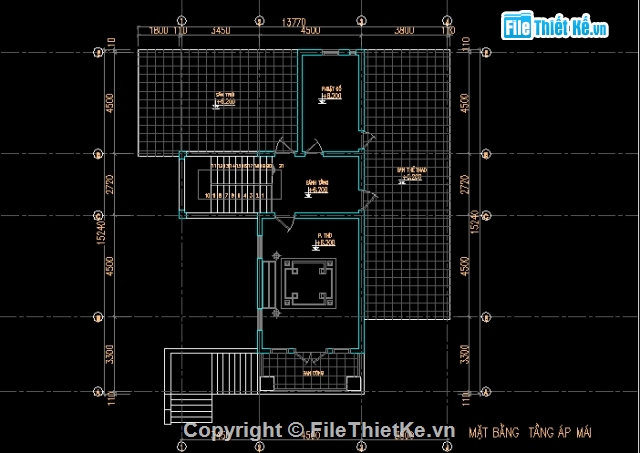 3 tầng,nhà sân vườn,bản vẽ,18x14m,35x20m,bản vẽ kiến trúc