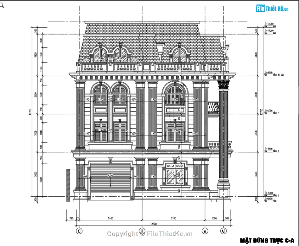 bản vẽ biệt thự tân cổ điển full,biệt thự cổ đại,mẫu biệt thự pháp sang trọng,biệt thự 1 tầng hầm 3 tầng nổi,biệt thự tân cổ điển có hầm,biệt thự tân cổ điển 3 tầng nổi