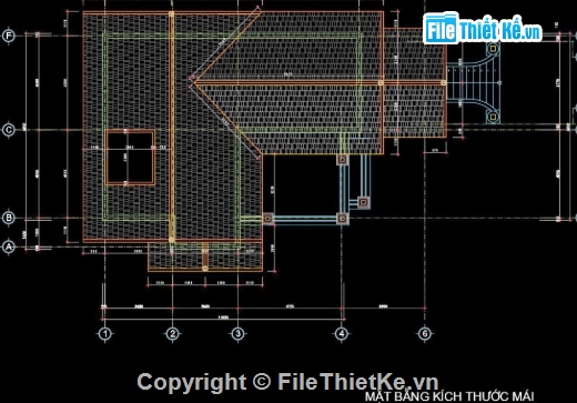 biệt thự 3 tầng,cad biệt thự 3 tầng,file cad biệt thự 3 tầng