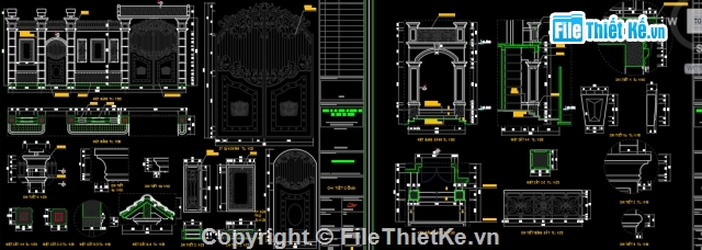 Biệt thự,Biệt thự 10x15m,hồ sơ thiết kế biệt thự,thiết kế thi công,bản vẽ biệt thự tân cổ điển full,hồ sơ thi công nhà