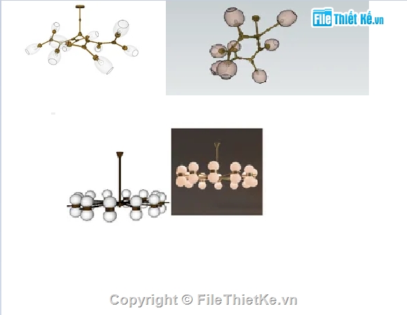 3dsu đèn trần,sketchup đèn trang trí,đèn trang trí đẹp