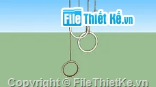 đèn trần file su,đèn trần sketchup,đèn trần file su miễn phí