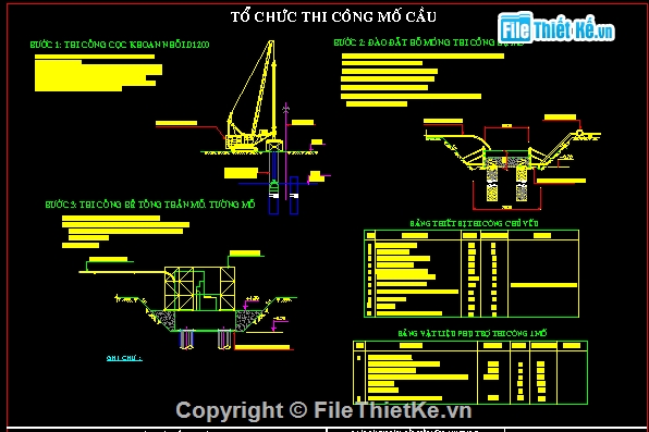 thi công cầu,bản vẽ biện pháp,bản vẽ cầu,bản vẽ thi công cầu,bản vẽ thi công cầu vượt,biện pháp thi công kè