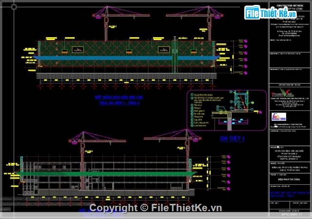 giàn giáo bao che,bản vẽ biện pháp,nhà cao tầng,biện pháp thi công nhà,bản vẽ nhà cao tầng