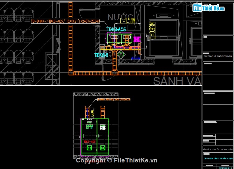 bản vẽ hoàn công điện,bản vẽ hoàn công,bản vẽ chung cư