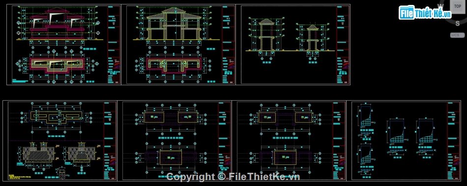 thiết kế lăng mộ,bản vẽ cad khu lăng mộ dòng họ,bản vẽ mộ dòng họ