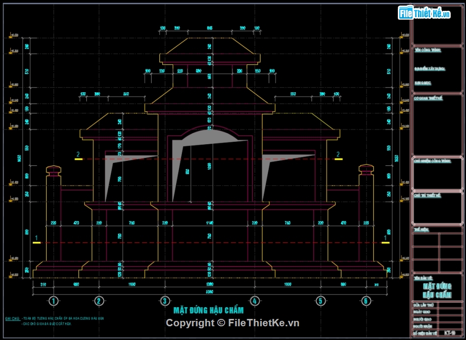 thiết kế lăng mộ,bản vẽ cad khu lăng mộ dòng họ,bản vẽ mộ dòng họ