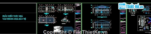 bộ bản vẽ nhà xưởng,nhà xưởng và công trình phụ trợ,nhà xưởng chuẩn,nhà xưởng và nhà văn phòng,Nhà văn phòng