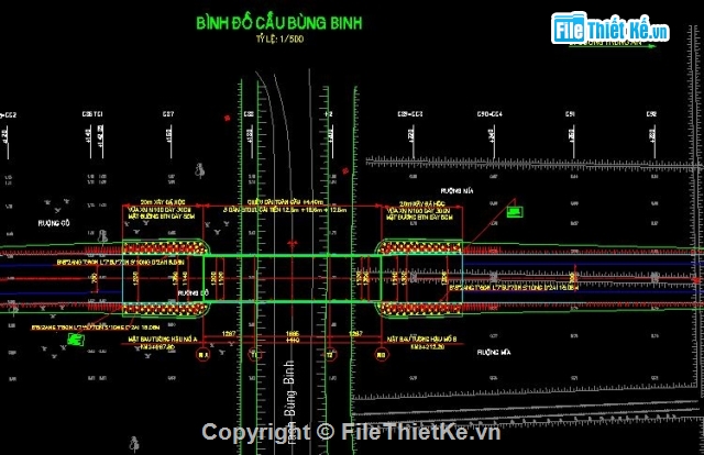 bản vẽ cầu,hồ sơ cầu,móng cọc bê tông cốt thép,dầm i kéo trước,dầm i cải tiến