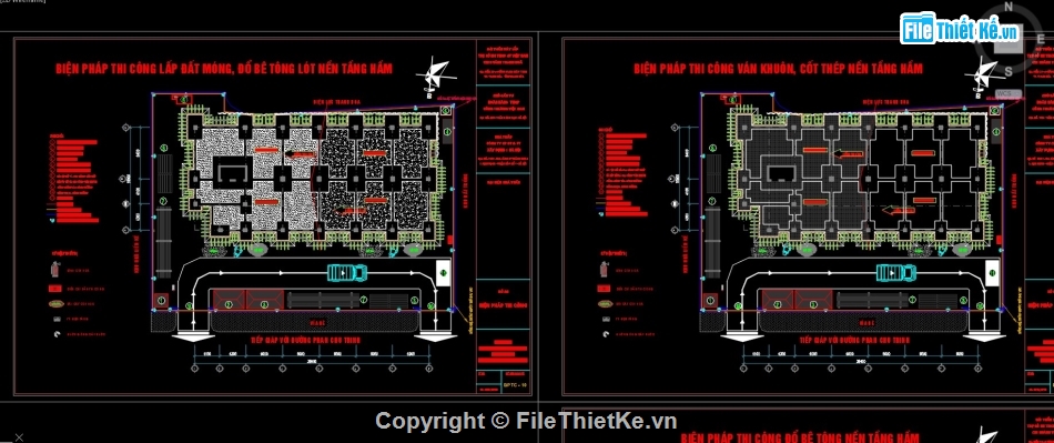 BPTC tòa nhà văn phòng,Bản vẽ BPTC tòa nhà,Bản vẽ CAD BPTC tòa văn phòng