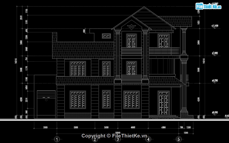 nhà phố 3 tầng,bản vẽ nhà phố 3 tầng,hồ sơ xin phép,bản vẽ thiết kế nhà phố 3 tầng hiện đại