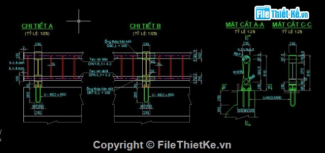 chi tiết dầm I,hồ sơ bản vẽ,ho so cau dam i,bo ho so cau dam i,bo ho so cau day du