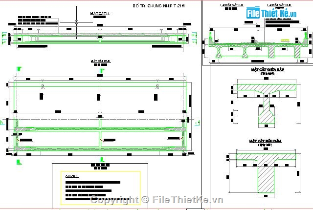 hồ sơ bản vẽ,cầu bản,bê tông cốt thép,cau dam T BTCT