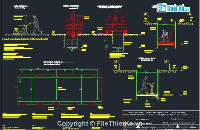 Biện pháp thi công,bản vẽ dự thầu,thuyết minh dự thầu,Hồ sơ dự thầu