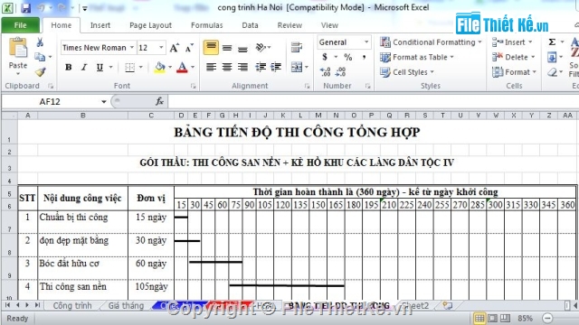 Biện pháp thi công,bản vẽ dự thầu,thuyết minh dự thầu,Hồ sơ dự thầu