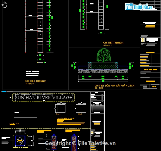 File cad Cổng chào,Bản vẽ Cổng chào,Cổng chào Sun Han River Village,Cad cổng chào,mẫu cổng chào