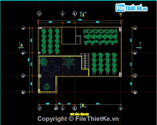 Mẫu nhà Nhà ở và cho thuê 06 tầng,Mẫu nhà 06 tầng kích thước 9.79x7.5m,file cad nhà 6 tầng,bản vẽ autocad nhà phố