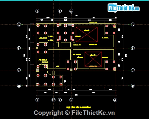 Mẫu nhà Nhà ở và cho thuê 06 tầng,Mẫu nhà 06 tầng kích thước 9.79x7.5m,file cad nhà 6 tầng,bản vẽ autocad nhà phố