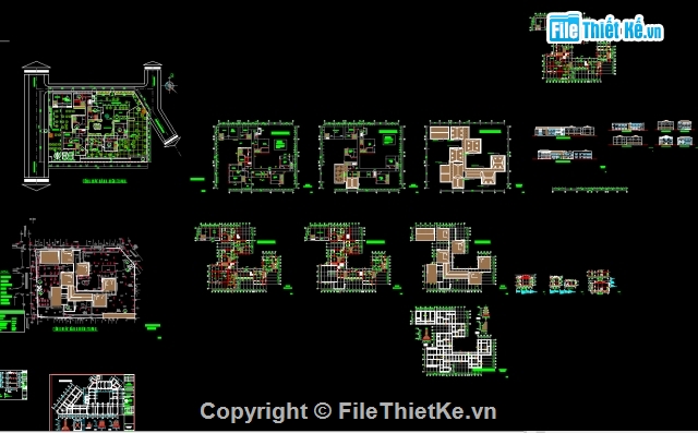 Thiết kế trường mầm non Hoa hồng,Full thiết kế trường Mầm non thành phố,Bản vẽ chi tiết thiết kế trường mầm non