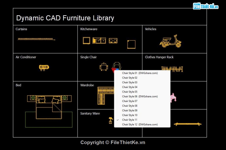 thư viện nội thất,thư viện cad nội thất,block động nội thất CAD,thư viện block động,CAD block động