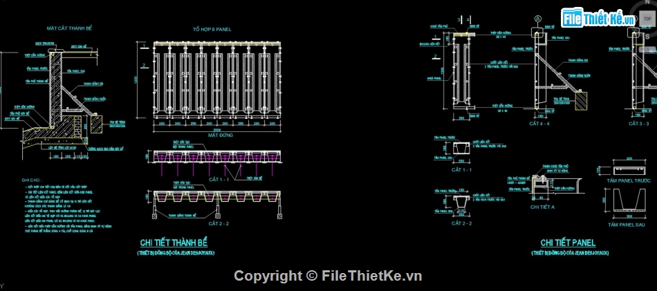 thiết kế bể bơi,bản vẽ bể bơi,CAD chi tiết bể bơi