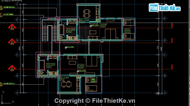 BVTC biệt thự khu rersort,BVTC biệt thự,BVTC villa,biệt thự 2 tầng,kiến trúc 2 tầng,kết cấu 2 tầng