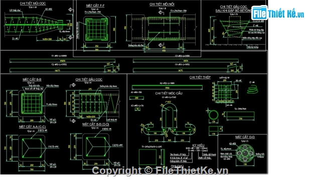 cọc BTCT kích thước 300x300,ép cọc bê tông cốt thép,cọc BTCT