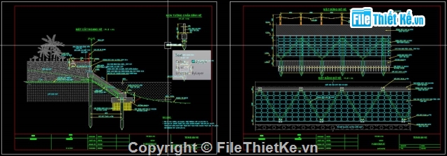 bờ kè,bản vẽ kè sông,tường chắn đất,gia cố mái taluy,thiết kế giải pháp gia cố mái ta luy,bản vẽ mái taluy và cỏ