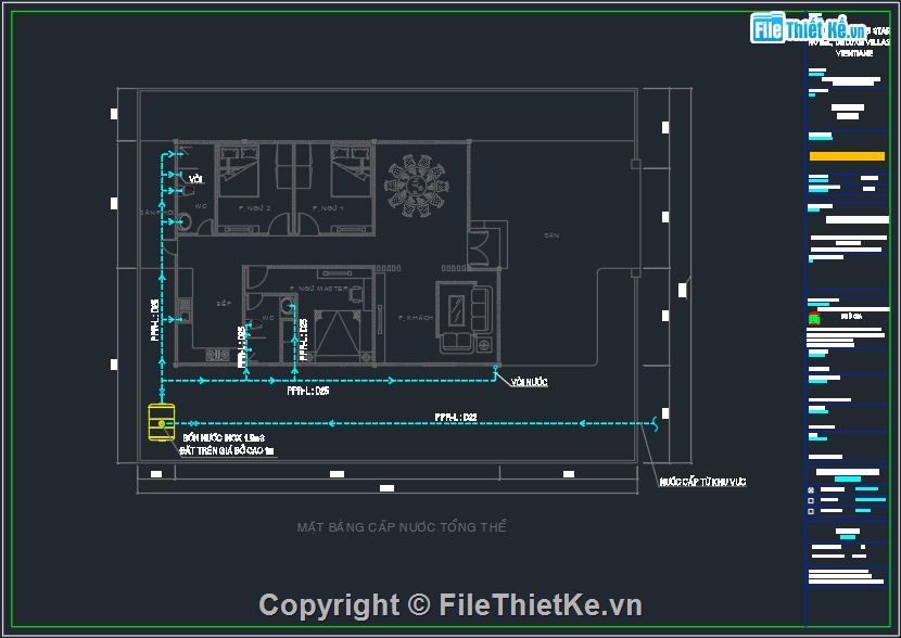 Bản vẽ nhà vườn,Các mẫu bản vẽ nhà vườn đẹp,Bản vẽ nhà vườn 9x13m đẹp