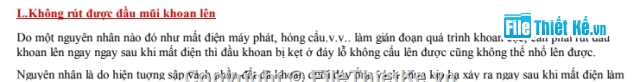 cọc khoan nhồi,nguyên nhân,sự cố,khắc phục,tổng hợp,móng cọc