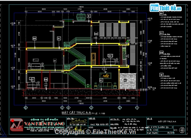 Nhà phố,Nhà 3 tầng,bản vẽ nhà phố 3 tầng,nhà phố 3 tầng 3.4x11m,3 tầng